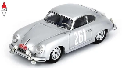 1/43 SPARK PORSCHE 356 COUPE N 261 RALLY MONTECARLO 1955 - Immagine 1 di 3