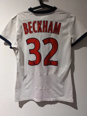 Maillot PSG PARIS SAINT-GERMAIN 2013 NIKE blanc away shirt trikot maglia M - Photo 1/4