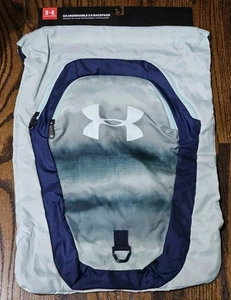 NEW Under Armour UA Undeniable Sackpack 2.0, Drawstring Bag, Blue - Picture 1 of 9