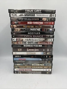 Western Movies DVD Lot • 20 DVDs- Only $1 Each! - Imagen 1 de 6