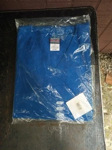 Cherokee Workwear-Authentic Scrubs-Size L. V-neck, Blue - Picture 1 of 4