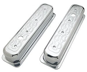 Trans Dapt 6987 Trans Dapt Cast Aluminum Valve Covers - Image 1 of 3