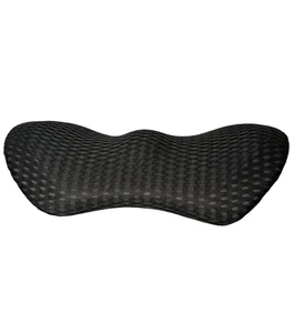 Almohada lumbar de espuma viscoelástica para aliviar el dolor de espalda baja - negra - Imagen 1 de 8