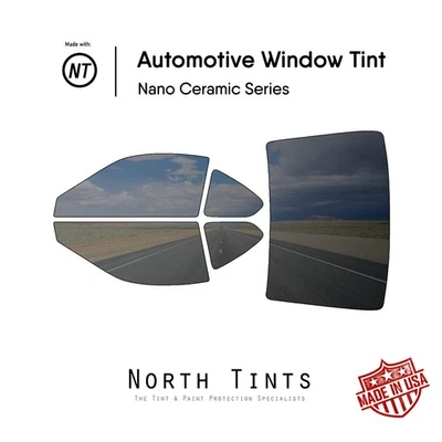 Película de tinte de ventana precortada nano cerámica vidrio para automóvil para Honda Prelude 1992-1996 Foto 1 de 4