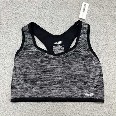 Sujetador deportivo grande Avia Bra AV19280 correa ancha gris sujetador sin mangas Foto 1 de 4