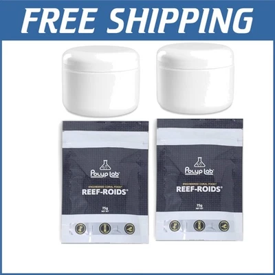 Polyp-Booster 100 ml paquete de alimentos para peces de coral con 2 frascos de 75 g - potenciador del apetito Foto 1 de 2