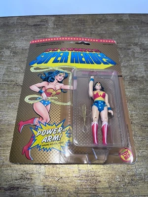 Boneco de ação Wonder Woman 1989 Toy Biz DC Comics super-heróis vintage novo - Imagem 1 de 4