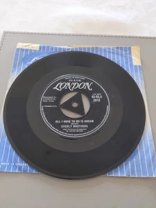 EVERLY BROTHERS, ALL I HAVE TO DO IS DREAM, 1958 LONDON TRI - Picture 1 of 2
