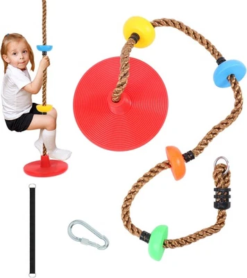 SILVER VALLEY Premium Kids Swing Climbing Rope Swing Only - Image 1 of 4
