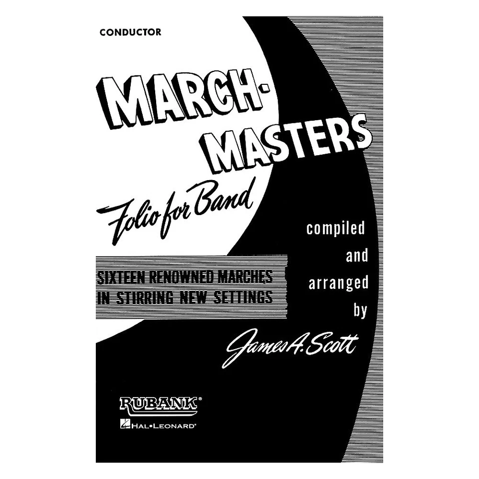 March Masters Folio for Band (1st Bb Cornet) Concert Band Composed by Various - Image 1 of 1