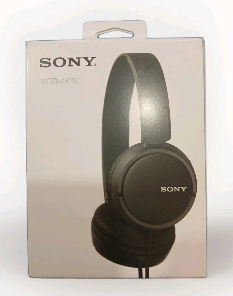Sony MDR-ZX110NC Wired Over the Ear Headphones - Black