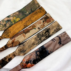 Damen Satin Breiter Gürtel Ethno Korast Japanische Kunstseide Obi Kimono Taillengürtel Gürtel - Bild 1 von 28