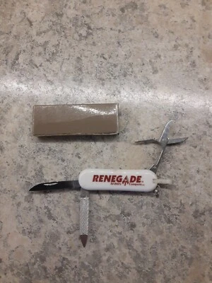 Navaja de Bolsillo Vintage Renegade Archery Company Publicidad Foto 1 de 4