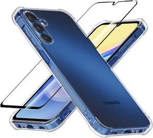 For Samsung Galaxy A15 A14 5G A13 A23 A32 A51 5G Case Phone Cover+Tempered Glass - Picture 1 of 11