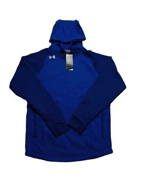 Nuevo suéter con capucha Under Armour azul polar Cold Gear para hombre dinastía varias tallas Foto 1 de 4