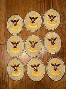 Aktuelle Ausgabe First Class Scout Rang Oval Pfadfinder Aufnäher - siehe Beschreibung - Bild 1 von 8