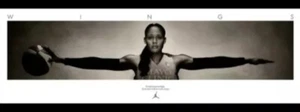 MAYA MOORE Minnesota Lynx WINGS Poster SGA WNBA /15,000 Air Jordan 23"x72" - Picture 1 of 3