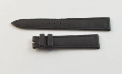 Pulseira de couro Blancpain 14mm para fivela nova rara - Imagem 1 de 2