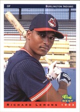 1993 Burlington Indians Classic/Best #15 Richard Lemons