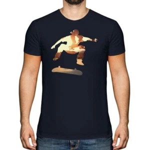 Skateboarder Herren T-Shirt Geschenk Extreme SPORTS Geometrisch - Bild 1 von 21