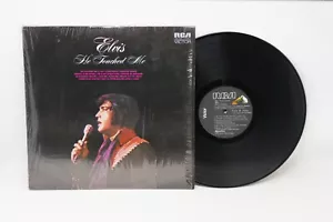 RCA 1972 He Touched Me By Elvis 12" LP Vinyl Record Shrink-wrap - Picture 1 of 7