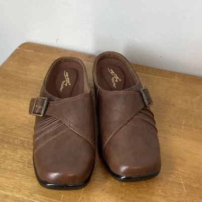 Женские сабо Easy Street без шнуровки комфортные туфли Wave Mules размер 6 30-5274 - Изображение 1 из 4