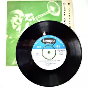 Muggsy Spanier's Dixieland Band - Bugle Call Rag (7" Vinyl EP, Tempo) Pic Sleeve - Bild 1 von 4