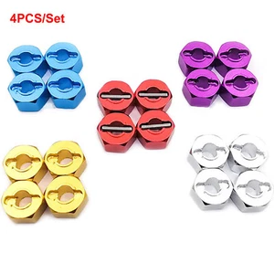 Aluminum Alloy 12mm Hex Wheel Hub Mount Adaptor For Traxxas Slash 1/10 RC Cars - Picture 1 of 14