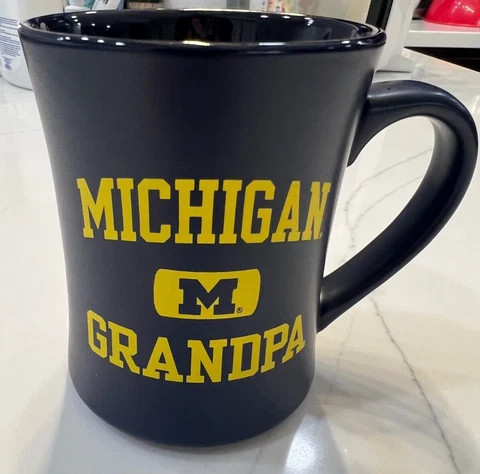 Michigan Wolverines Grandpa Coffee Mug NCAA UM Ann Arbor Cover