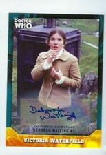 2017 Doctor Who Signature Series autograph Deborah Watling blue