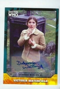 2017 Doctor Who Signature Series autograph Deborah Watling blue - Picture 1 of 1