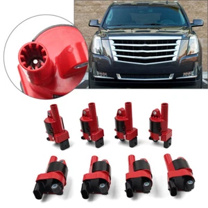 D514A Round Ignition Coil Pack For Chevrolet Silverado For GMC For Cadillac CTS - Picture 1 of 16