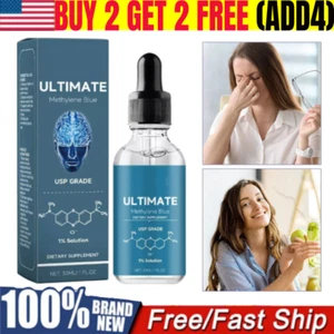Ultimate Methylene Blue Health Drops 30ml 1% Solution High Purity Immune Suppor~ - Picture 1 of 12