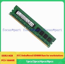 DDR3 8GB 16GB 32G 1333MHZ PC3-10600E ECC Unbuffered UDIMM Memory for HP Z420 lot