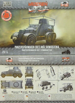 Panzerspähwagen 30(T) Veicolo Di Comando, First To Fight, 1/72, Plastica, NUOVO - Immagine 1 di 2