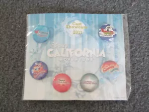 Disney California Adventure Cast Showcase 2011 Pin 6-Pack - Picture 1 of 4