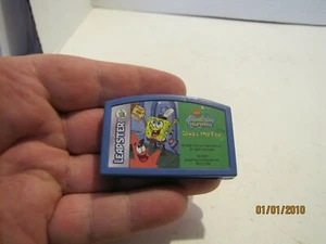 LEAPSTER LEARNING GAME SPONGEBOB SQUAREPANTS SAVES THE DAY WORKS USED - Picture 1 of 2