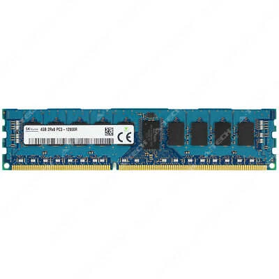 Hynix 4GB 2Rx8 PC3-12800 RDIMM DDR3 1600MHz ECC REG Registered Server Memory RAM - Image 1 of 2