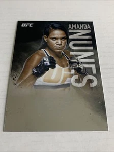 2017 Topps Chrome Rookie AMANDA NUNES #UF-AN Fire - Bild 1 von 3