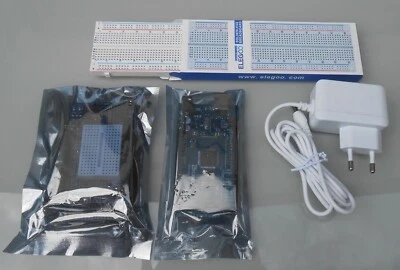 Elegoo Arduino Mega 2560 R3 mit Prototype Shield und Zubehör - Bild 1 von 4