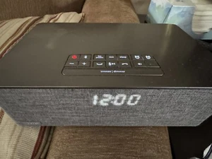 iHome iBT233V2 Bluetooth Dual Alarm FM Clock Radio - Gray tested READ - Picture 1 of 11