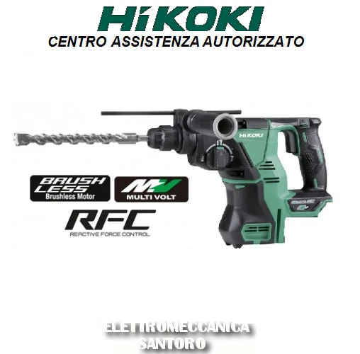 TASSELLATORE A BATTERIA DH36DPA SDS PLUS VOLT 36 BRUSHLESS HIKOKI HITACHI - Immagine 1 di 1
