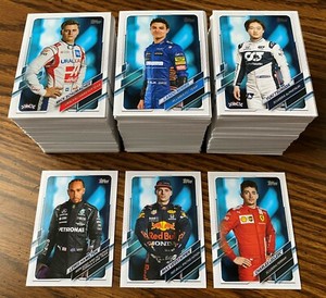 2021 Topps Formula 1 Flagship F1 COMPLETE YOUR SET Base Card #1-175 (YOU PICK)