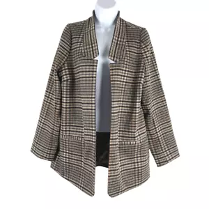 Weiche Umrandung St. James offener Blazer Jacke Damen klein kariert neu mit Etikett CJ-1378 - Bild 1 von 11