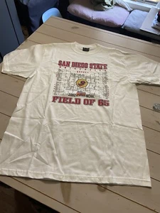 2002 San Diego State University Aztecs SDSU Final Four Tournament Shirt Men’s L - Picture 1 of 6