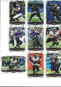 2014 Topps Baltimore Ravens Team Set Flacco Rice Smith Mosley Jones Suggs 17 - Picture 1 of 1