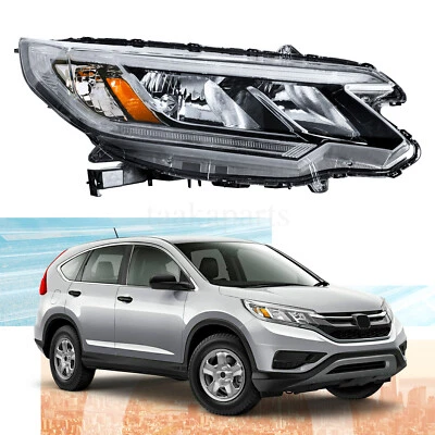 Faro delantero derecho pasajero con LED DRL para Honda CRV CR-V 2015 2016 Foto 1 de 4