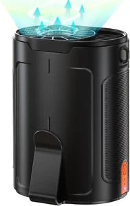 2025 AI Portable Rechargeable Waist & Neck Fan – 4 Speed, 25H Runtime - Picture 1 of 7