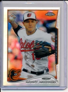 Manny Machado 2014 Topps Chrome Refractor #168 ORIOLES PADRES 2ND YEAR - Picture 1 of 1