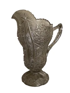 Vintage Indiana Glass Success Pitcher Victorian Pitcher Indiana Glass Pitcher - Picture 1 of 14